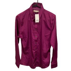 Banana Republic Fuchsia Blouse Sz 12